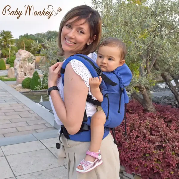 Mochila Baby Monkey Regolo Recién Nacido ESSENTIAL AZUL OSCURO