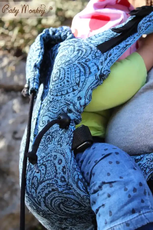 Mochila Baby Monkey Regolo Recién Nacido LITTLE MEHINDI CELESTE