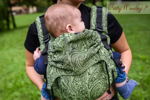 Mochila Baby Monkey Regolo Recién Nacido LITTLE MEHINDI VERDE